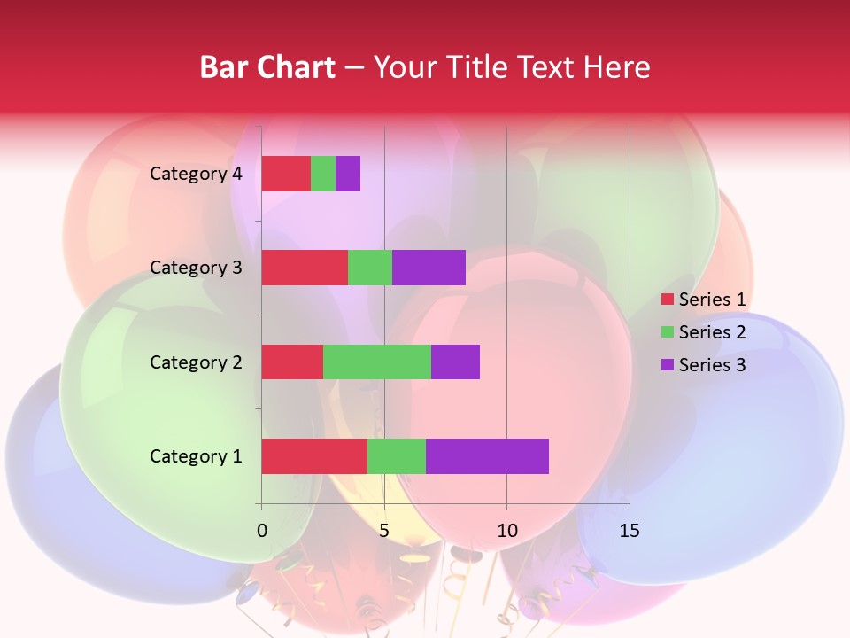 Red Birthday Festival PowerPoint Template