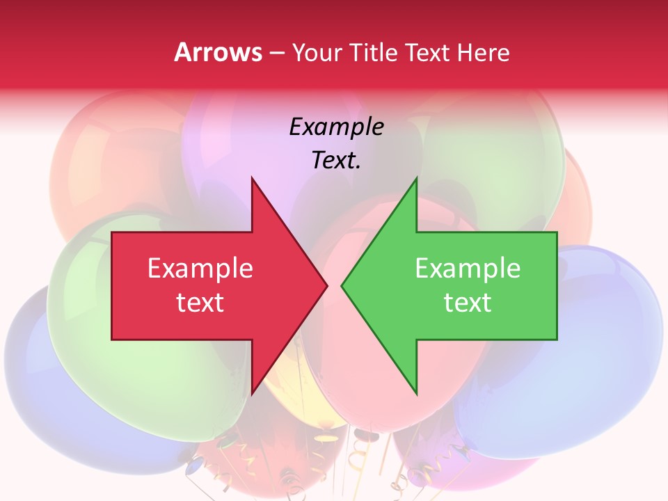 Red Birthday Festival PowerPoint Template