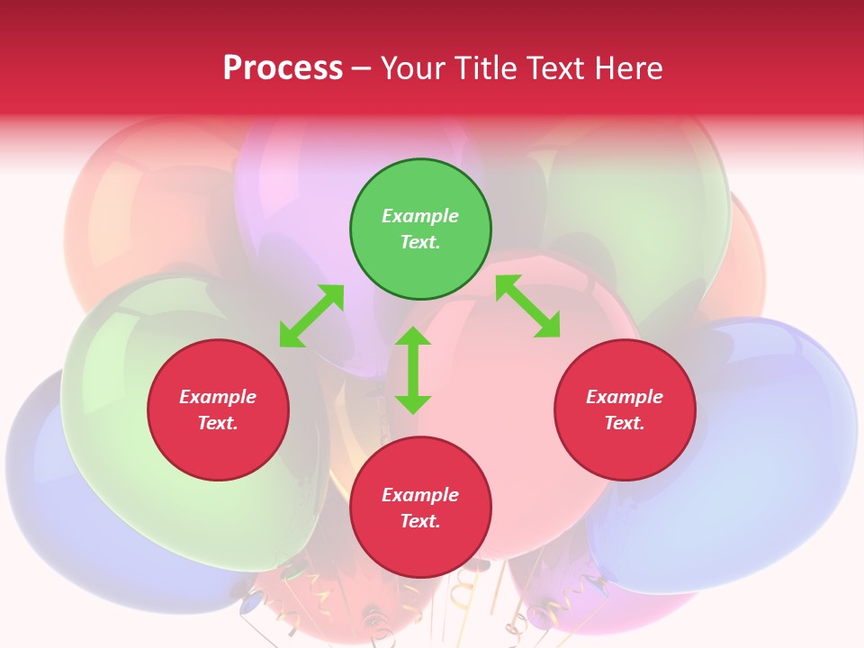 Red Birthday Festival PowerPoint Template