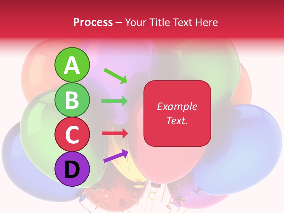 Red Birthday Festival PowerPoint Template