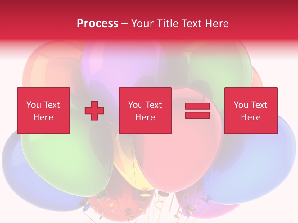 Red Birthday Festival PowerPoint Template