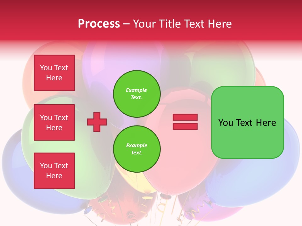 Red Birthday Festival PowerPoint Template