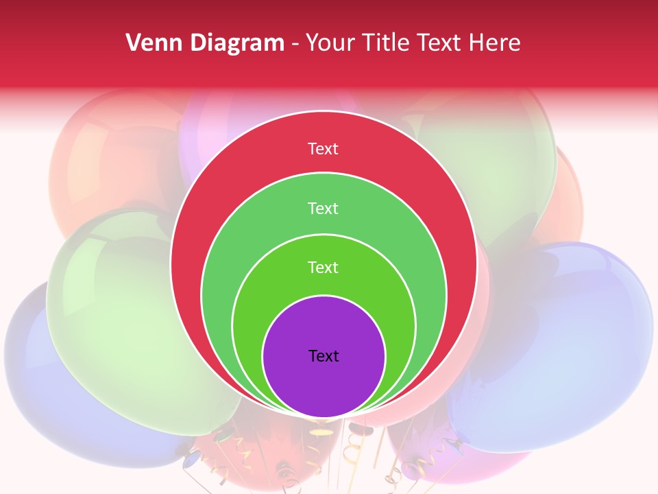 Red Birthday Festival PowerPoint Template