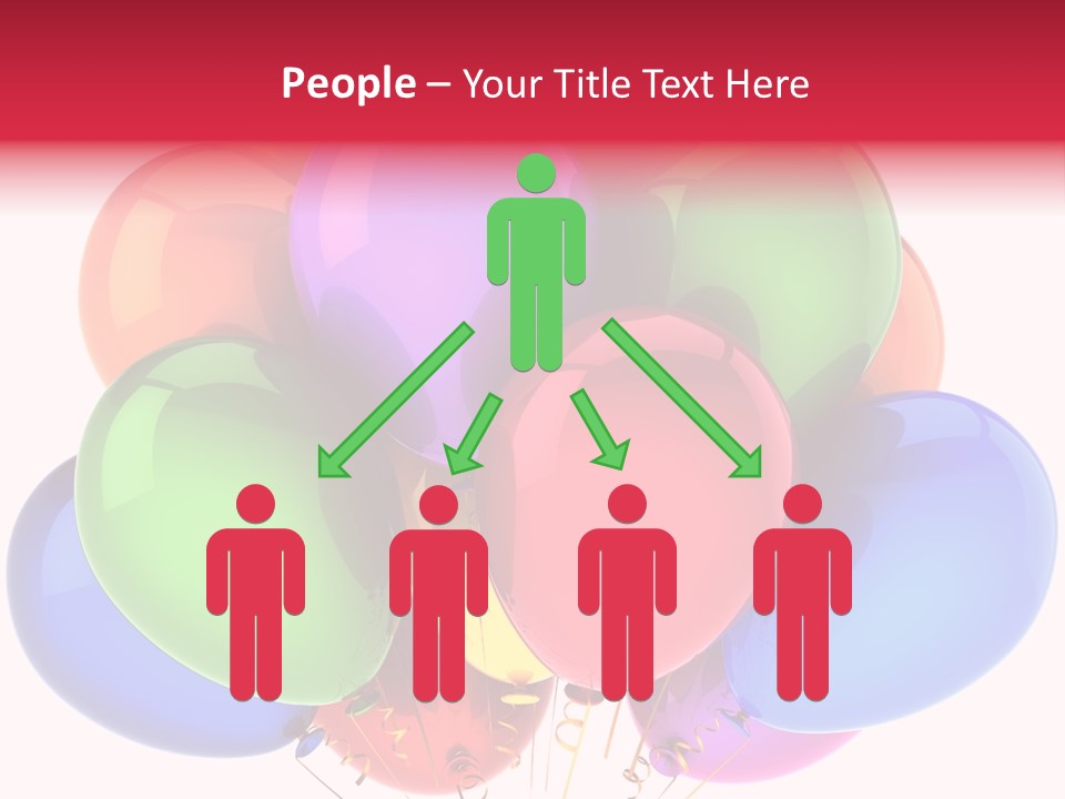 Red Birthday Festival PowerPoint Template