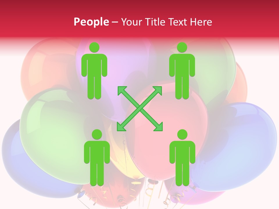 Red Birthday Festival PowerPoint Template
