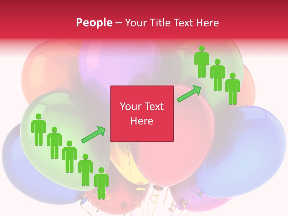Red Birthday Festival PowerPoint Template