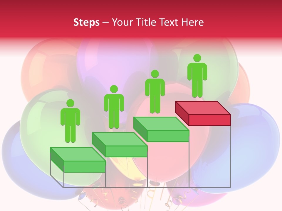 Red Birthday Festival PowerPoint Template