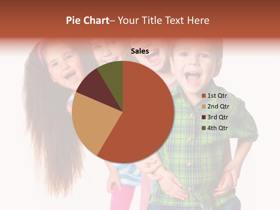 Schoolgirl Elementary Together PowerPoint Template