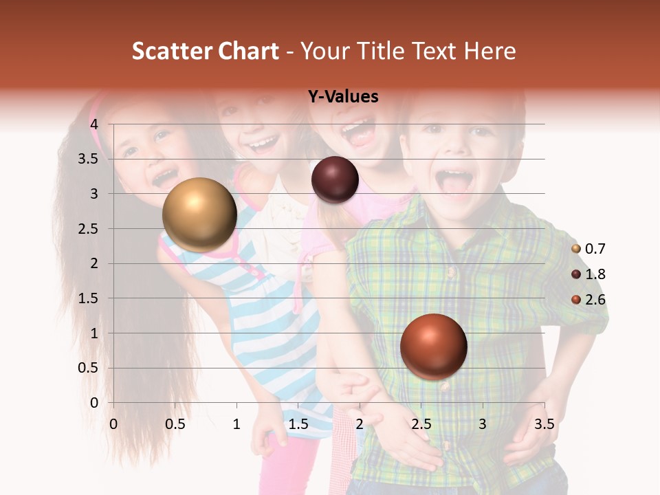 Schoolgirl Elementary Together PowerPoint Template