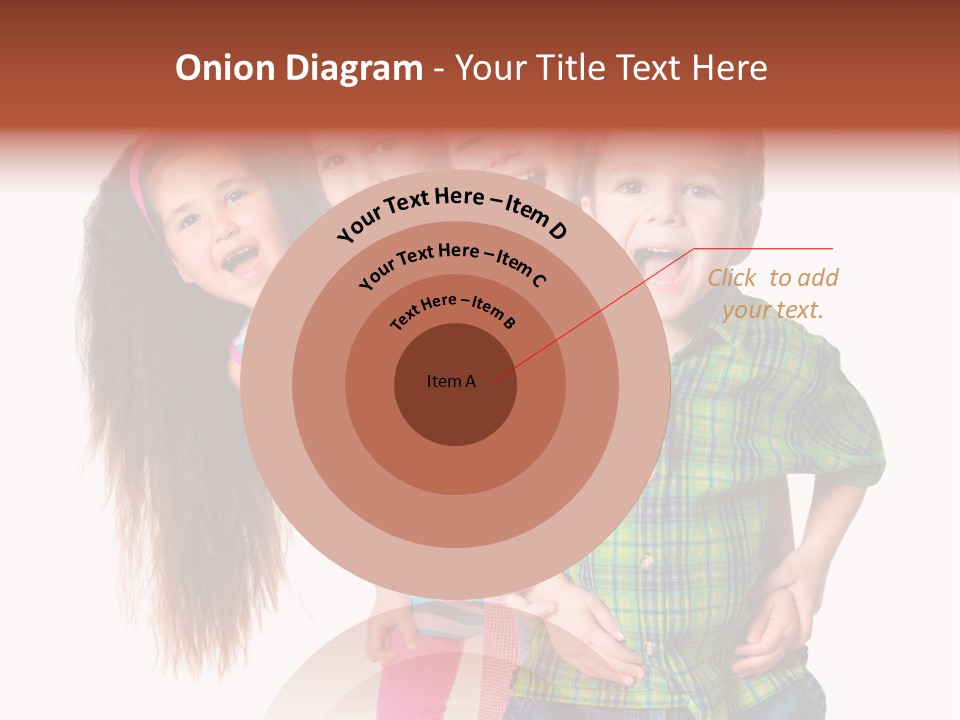 Schoolgirl Elementary Together PowerPoint Template