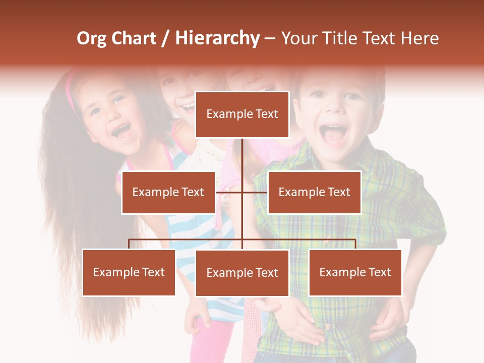 Schoolgirl Elementary Together PowerPoint Template