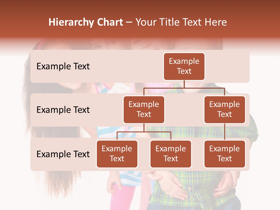 Schoolgirl Elementary Together PowerPoint Template