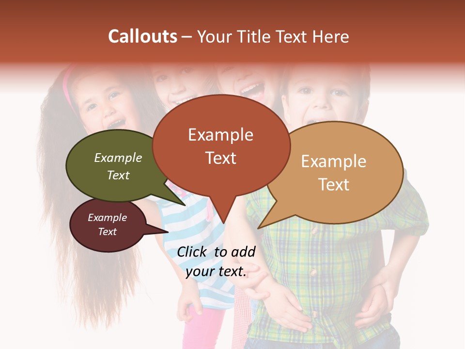 Schoolgirl Elementary Together PowerPoint Template