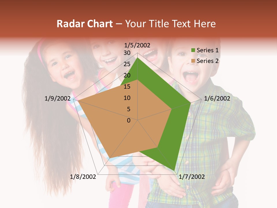 Schoolgirl Elementary Together PowerPoint Template
