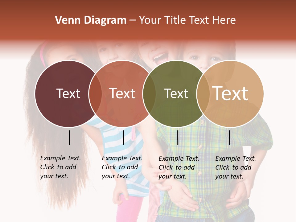 Schoolgirl Elementary Together PowerPoint Template