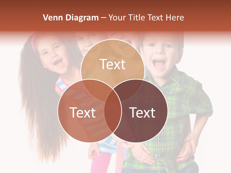 Schoolgirl Elementary Together PowerPoint Template