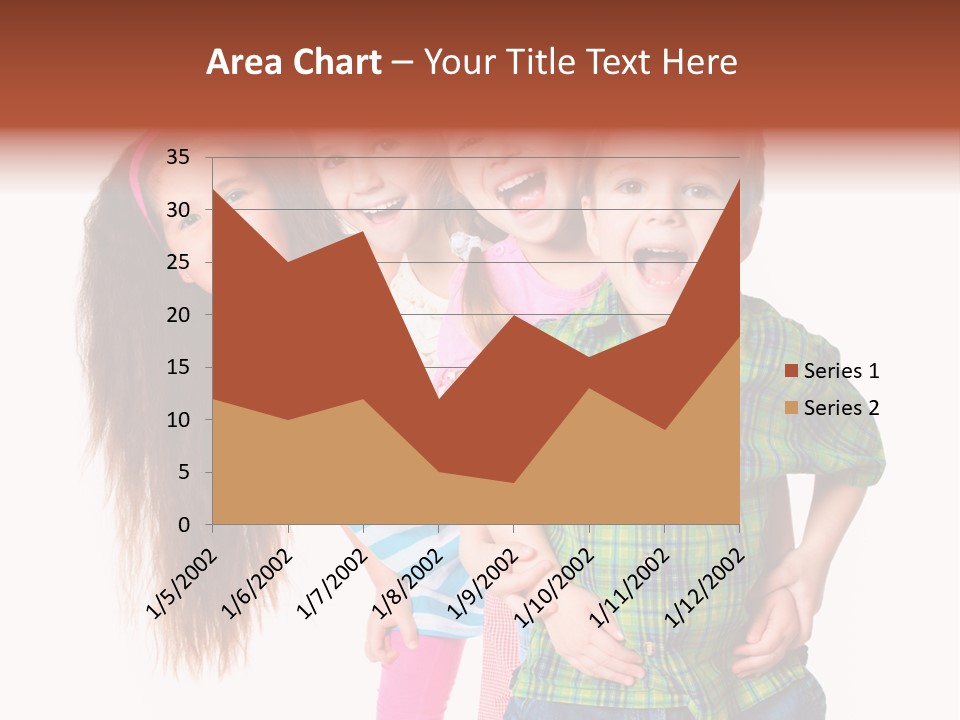 Schoolgirl Elementary Together PowerPoint Template