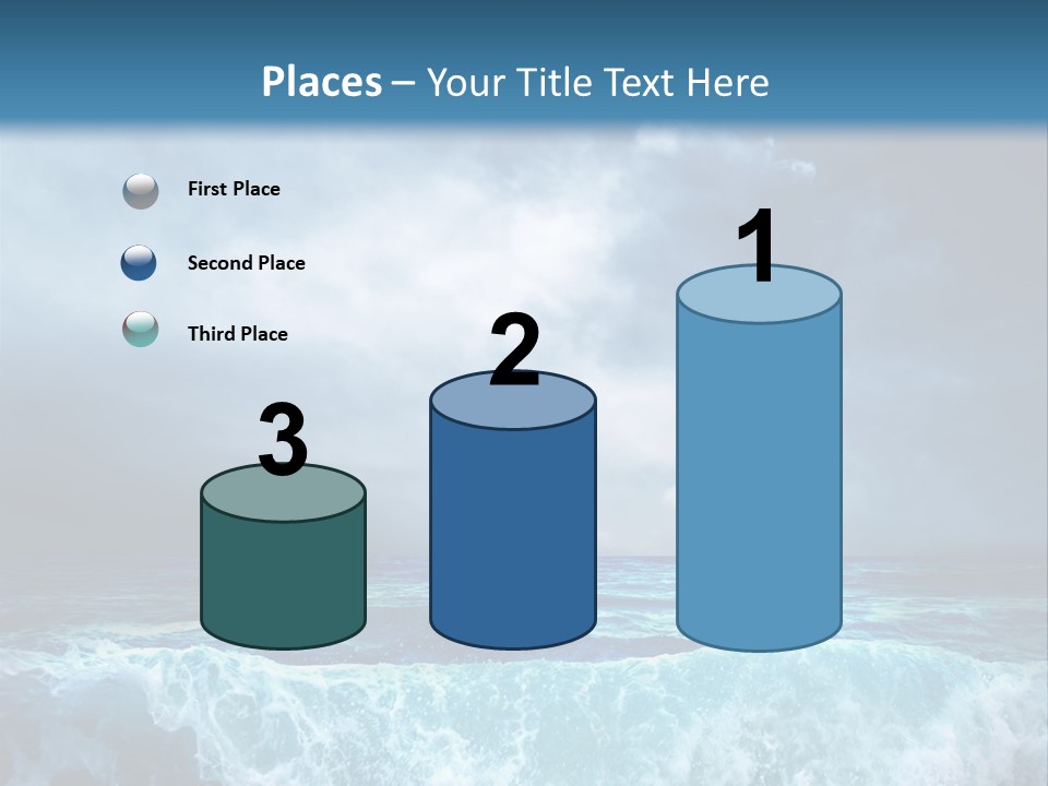 Storm Nature Dark PowerPoint Template