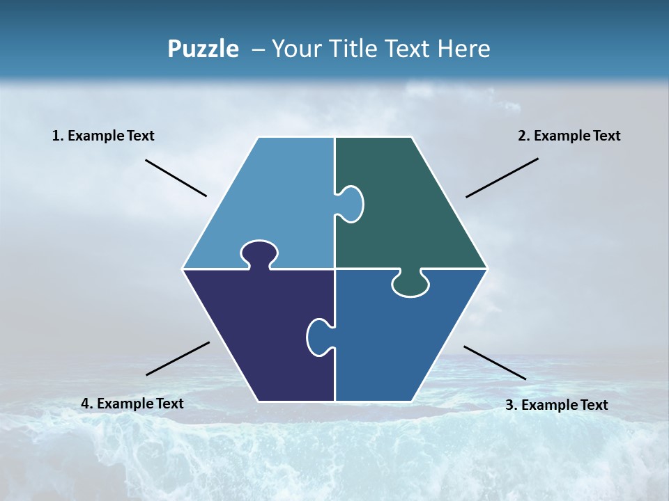 Storm Nature Dark PowerPoint Template