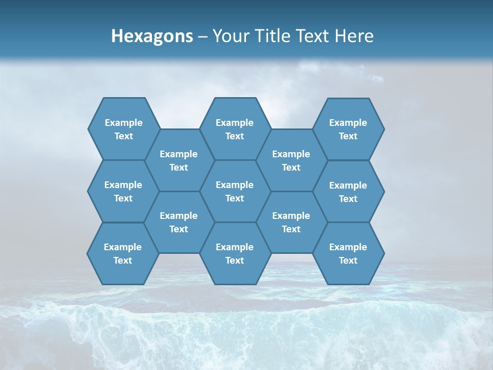 Storm Nature Dark PowerPoint Template