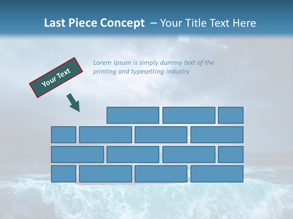 Storm Nature Dark PowerPoint Template