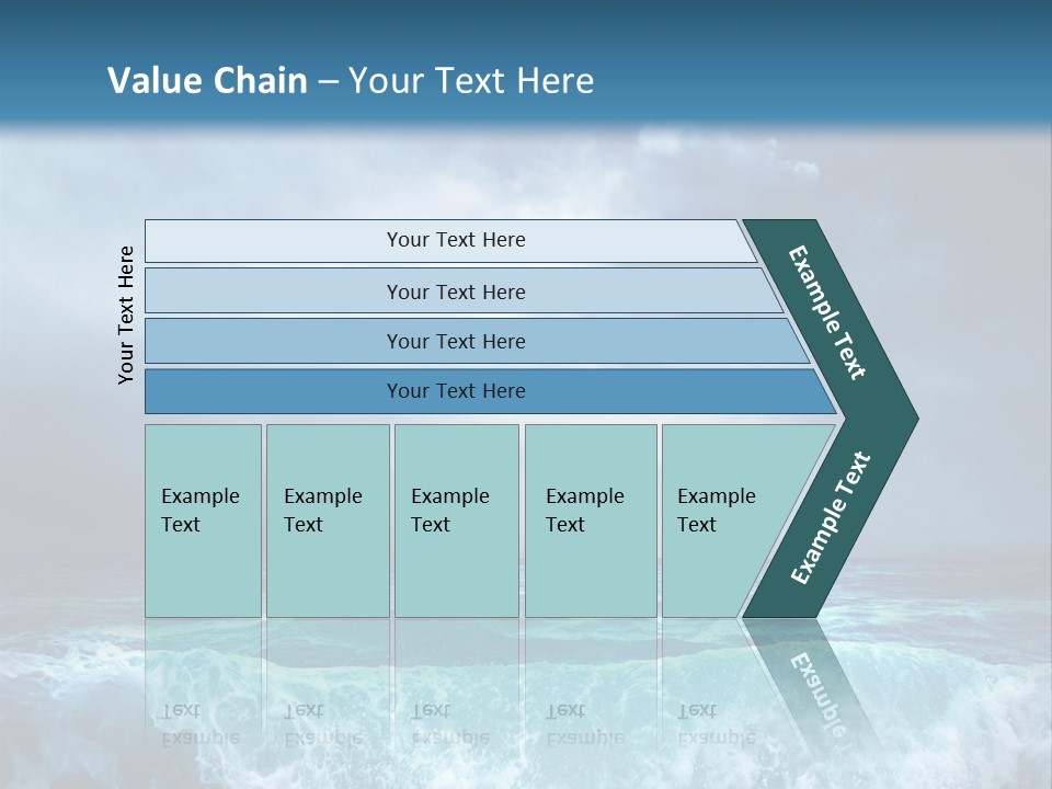 Storm Nature Dark PowerPoint Template