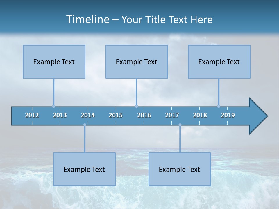 Storm Nature Dark PowerPoint Template