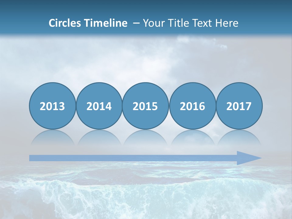 Storm Nature Dark PowerPoint Template