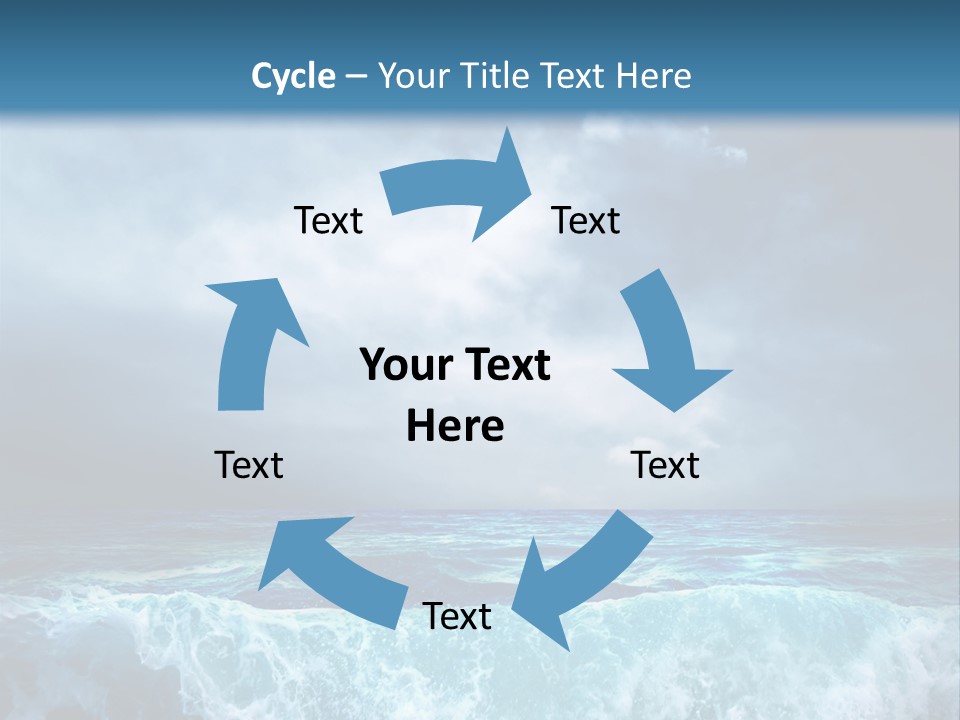 Storm Nature Dark PowerPoint Template