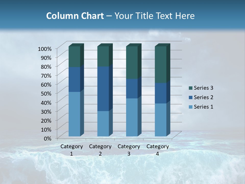 Storm Nature Dark PowerPoint Template