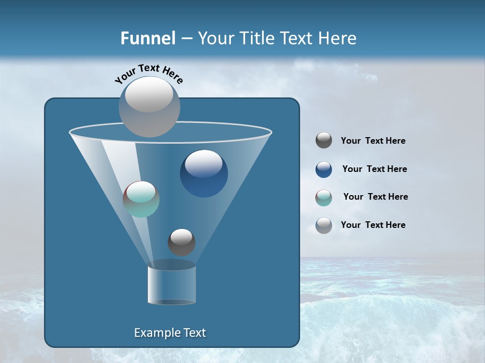 Storm Nature Dark PowerPoint Template