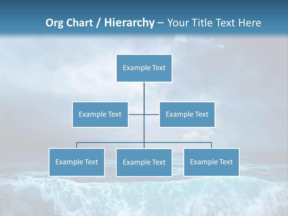 Storm Nature Dark PowerPoint Template