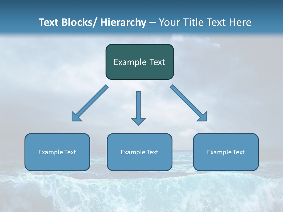 Storm Nature Dark PowerPoint Template