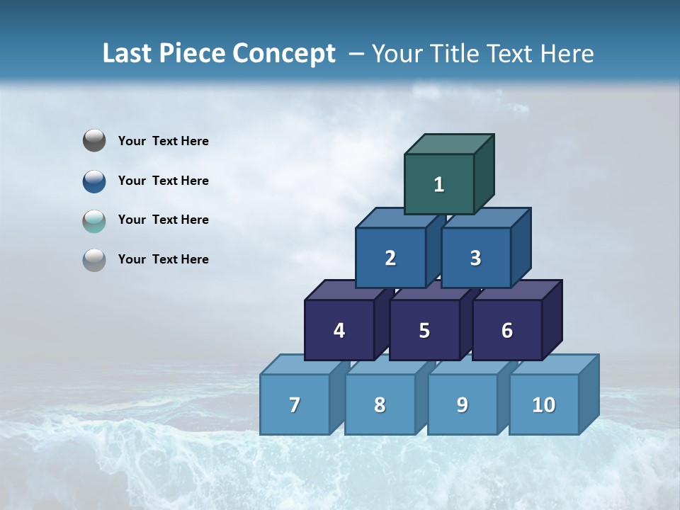 Storm Nature Dark PowerPoint Template