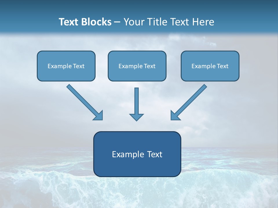 Storm Nature Dark PowerPoint Template