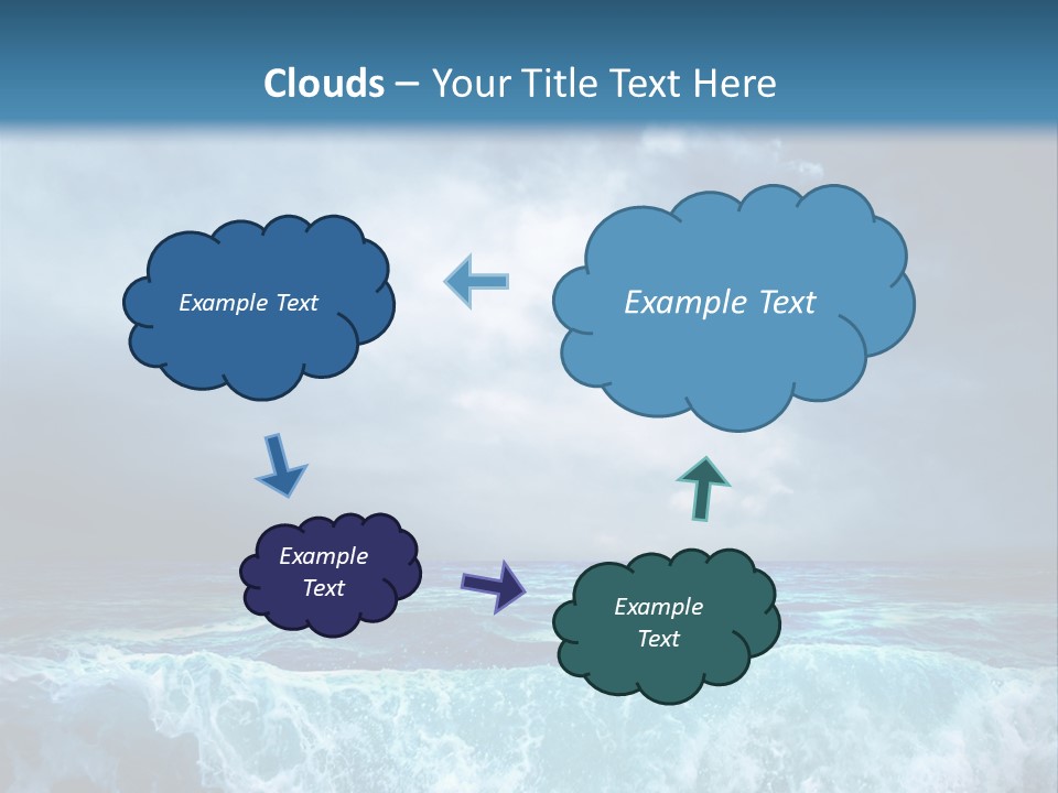Storm Nature Dark PowerPoint Template