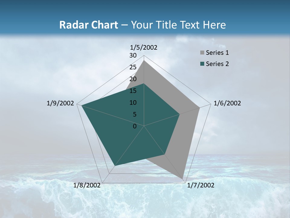 Storm Nature Dark PowerPoint Template