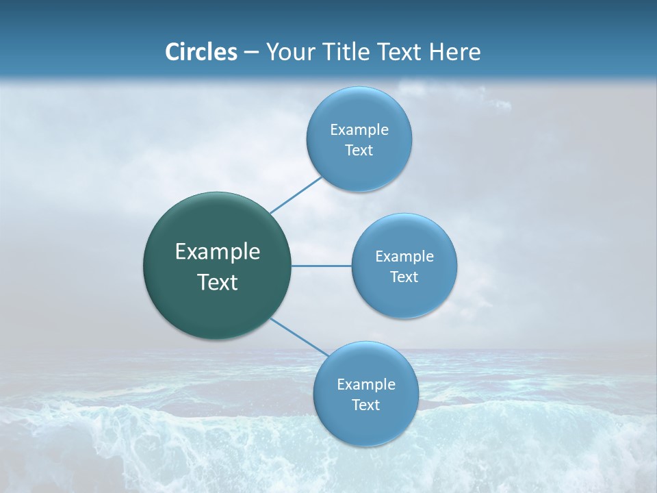Storm Nature Dark PowerPoint Template