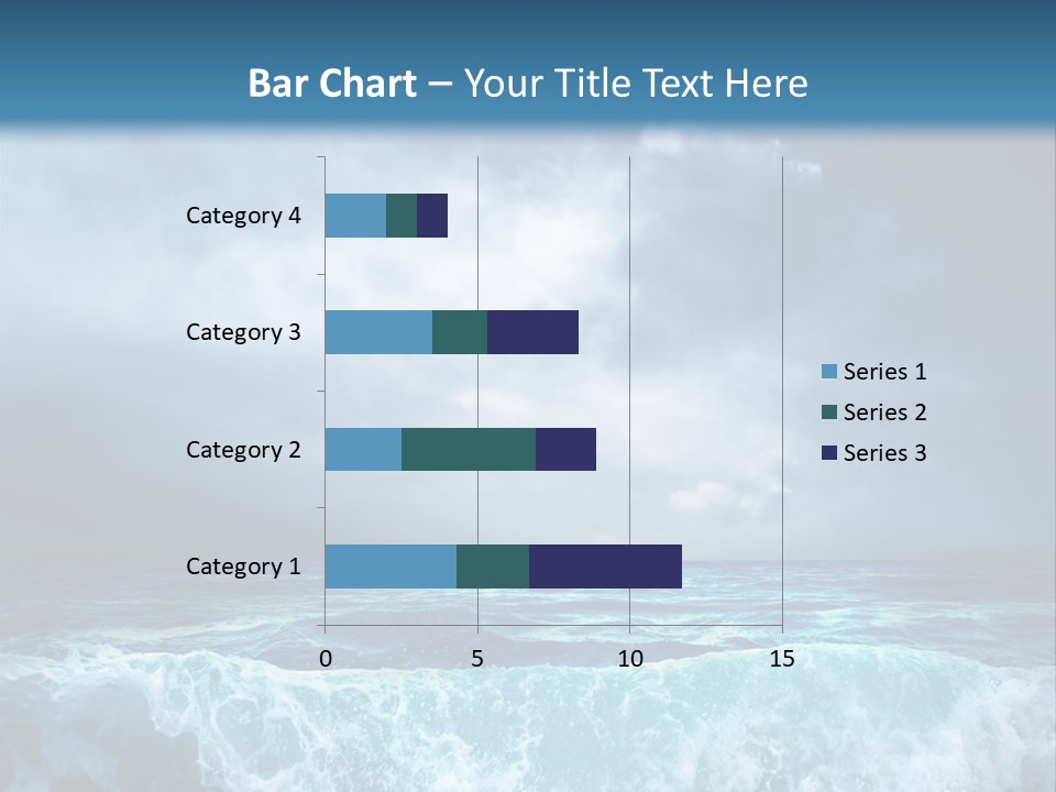 Storm Nature Dark PowerPoint Template