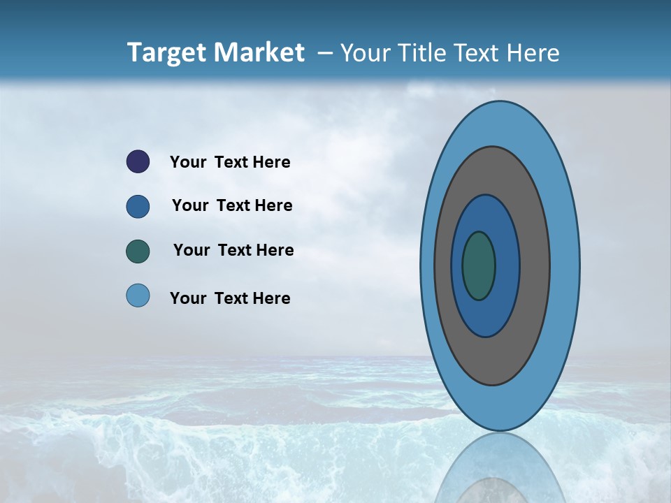 Storm Nature Dark PowerPoint Template