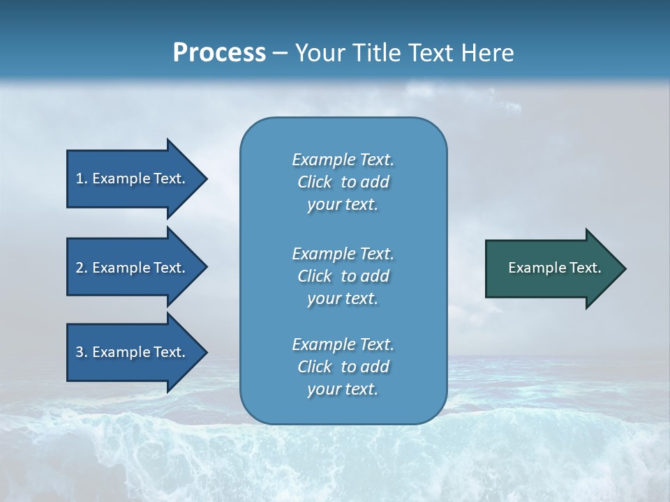 Storm Nature Dark PowerPoint Template
