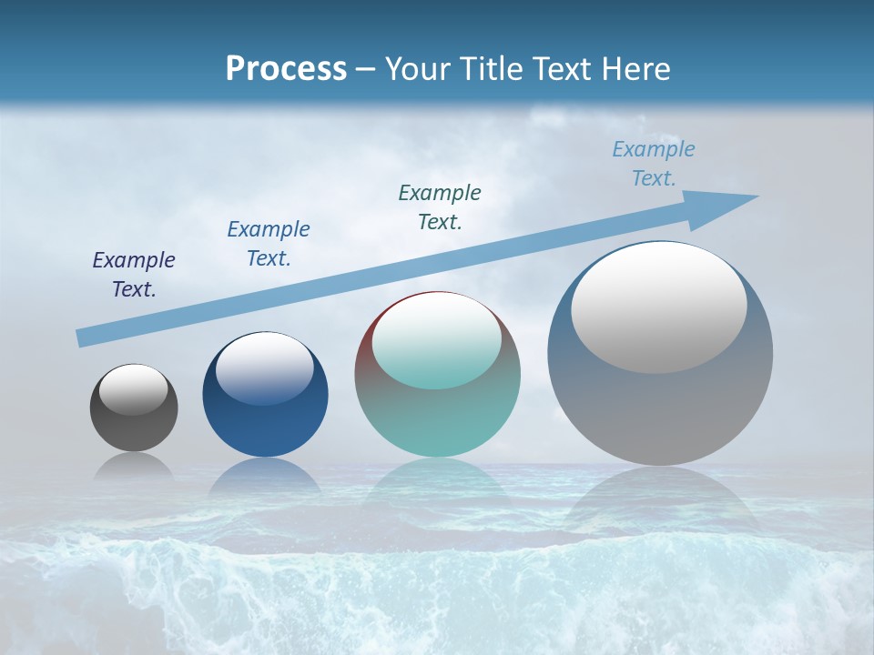 Storm Nature Dark PowerPoint Template