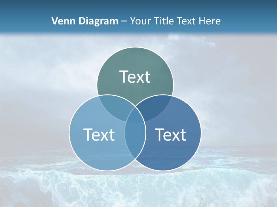 Storm Nature Dark PowerPoint Template
