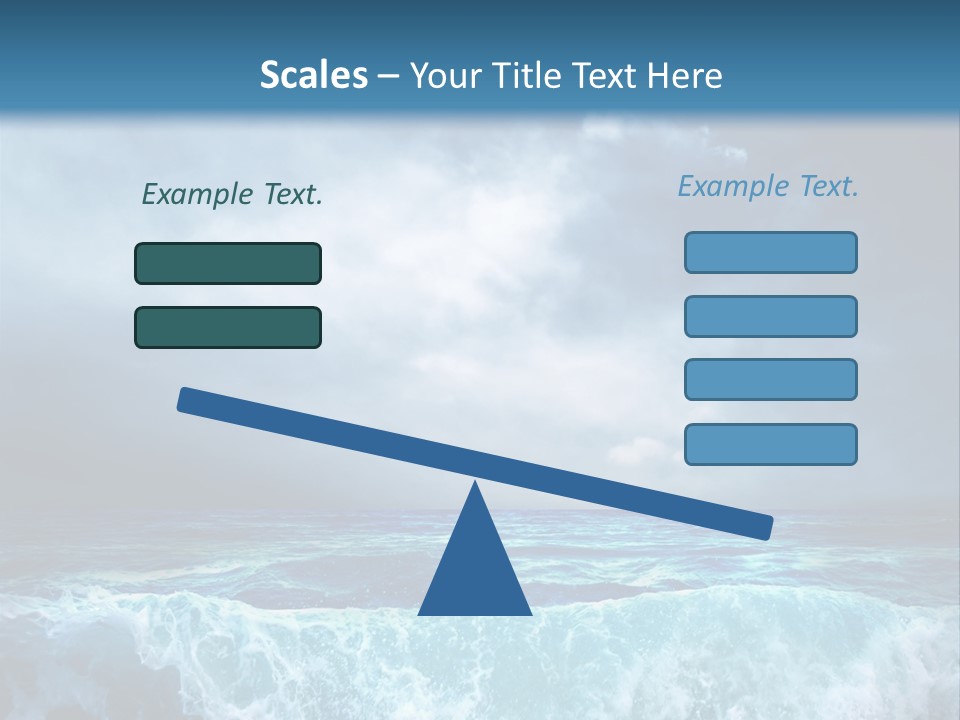 Storm Nature Dark PowerPoint Template