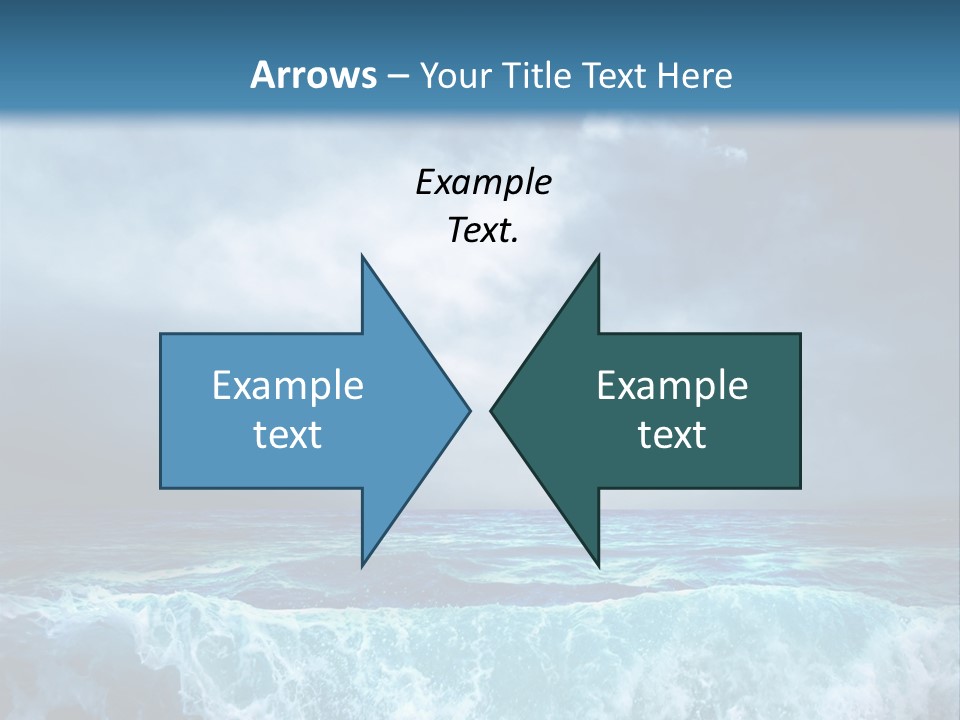 Storm Nature Dark PowerPoint Template