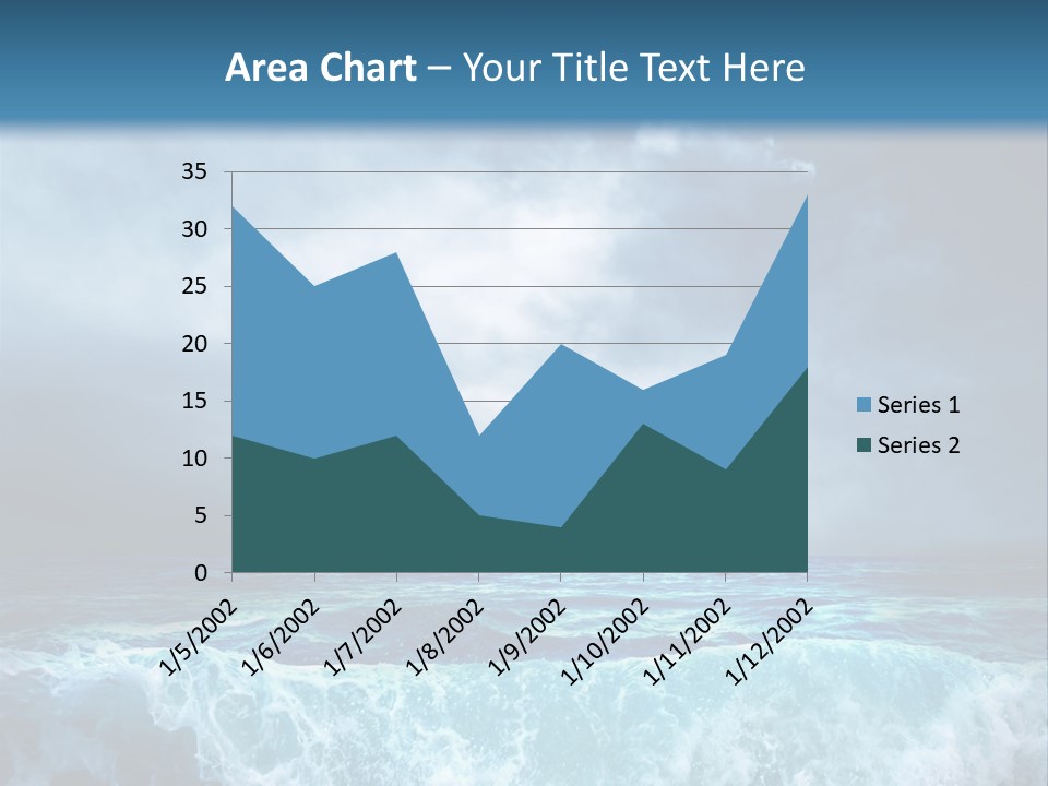 Storm Nature Dark PowerPoint Template
