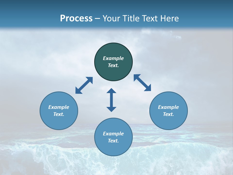 Storm Nature Dark PowerPoint Template