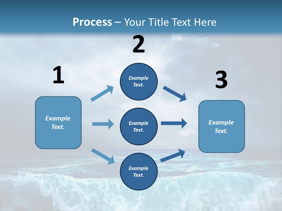 Storm Nature Dark PowerPoint Template