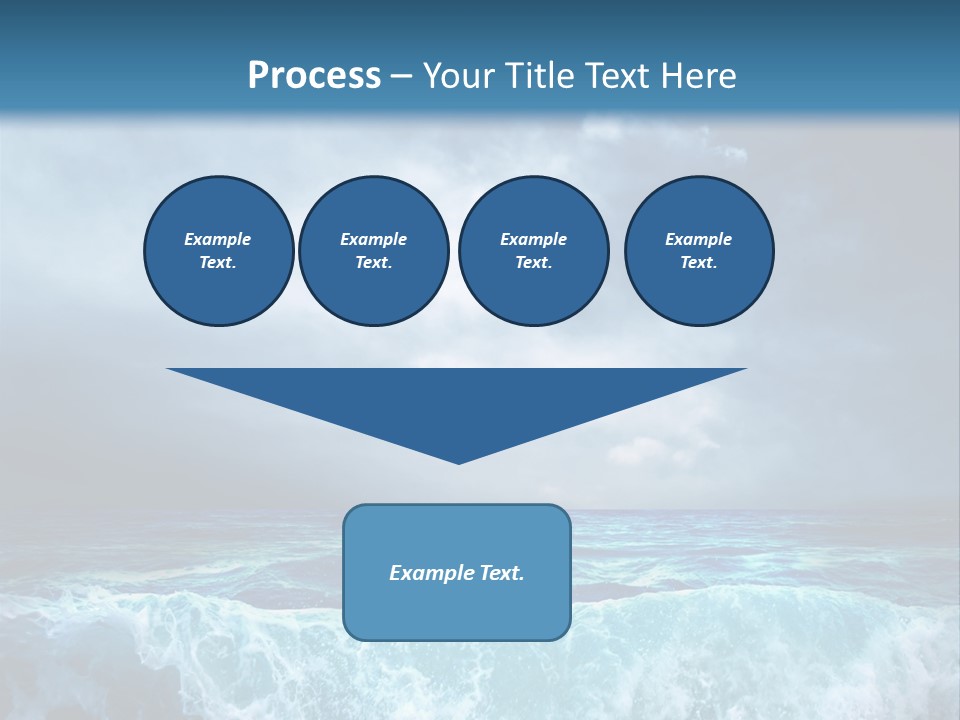 Storm Nature Dark PowerPoint Template