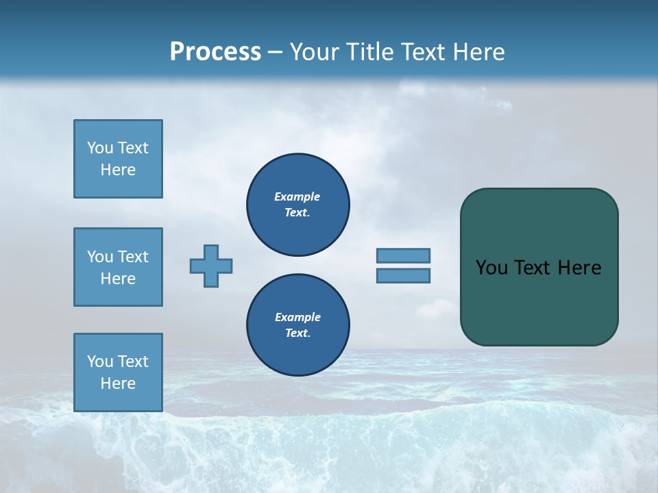 Storm Nature Dark PowerPoint Template